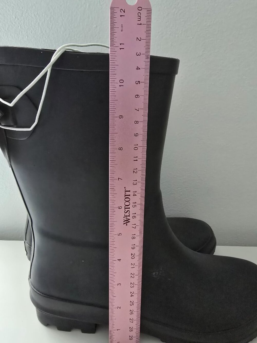 NWT Boots Black Garden Rain Boots Size 10 Target - Picture 3 of 13